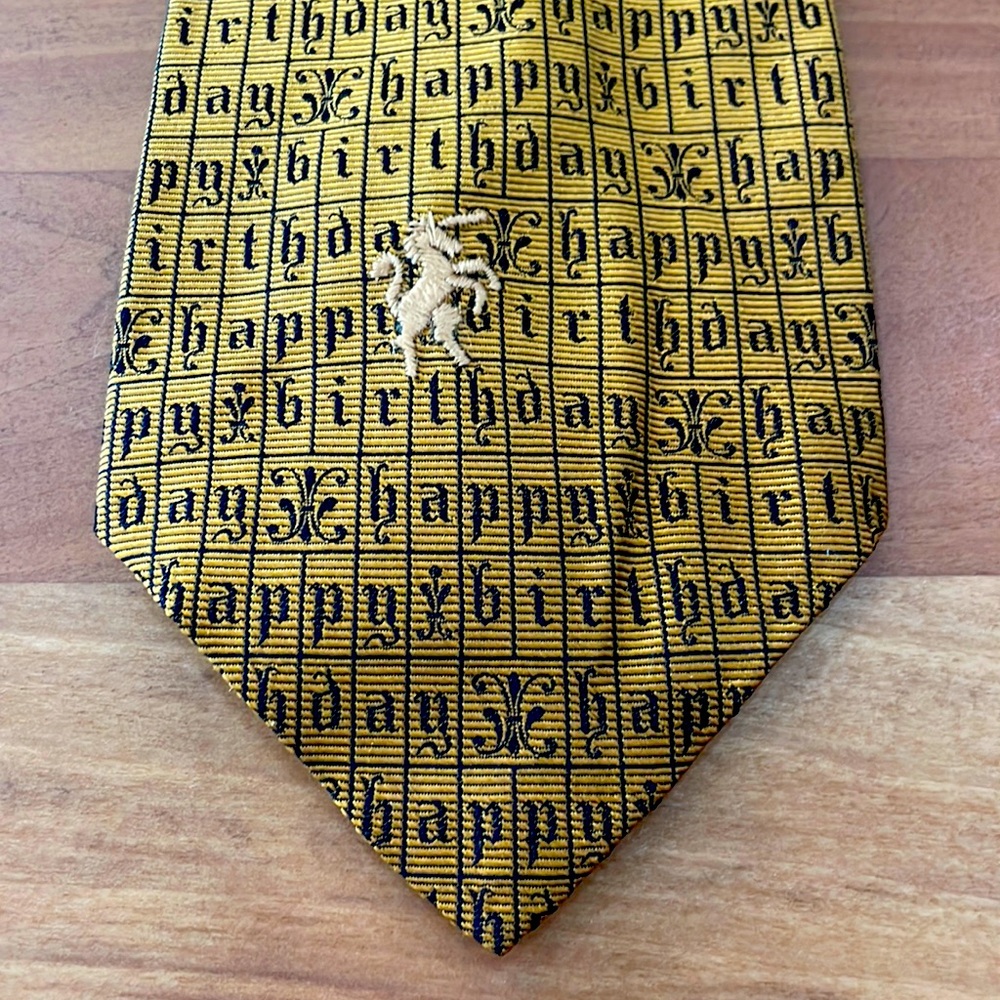 - Bronzini Silk Tie